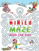 winter maze book for kids
