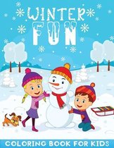winter fun coloring book for kids