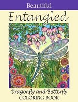 Beautiful Entangled Dragonfly and Butterfly Coloring Book