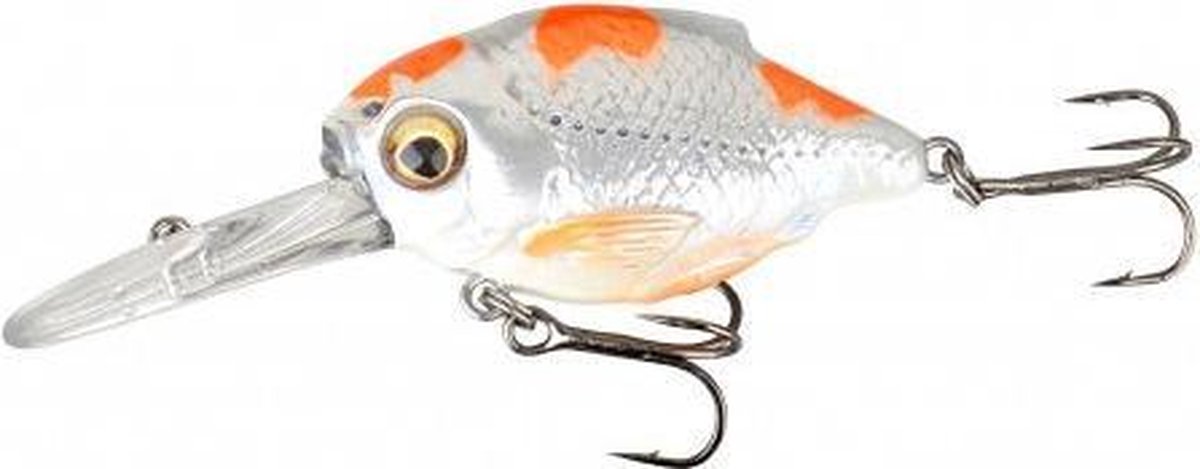 Savage Gear 3D Crucian Crank 6.4cm Pearl White Silver 6.4cm