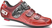 Sidi Genius 5.5 - Racefietsschoenen - Rood/Oranje - Carbon Composite Zool - Maat 43,5