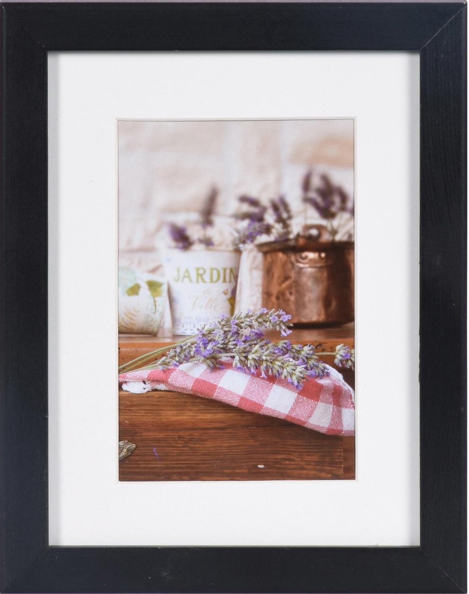 Fotolijst - Henzo - Jardin - Fotomaat 15x20 cm - Zwart