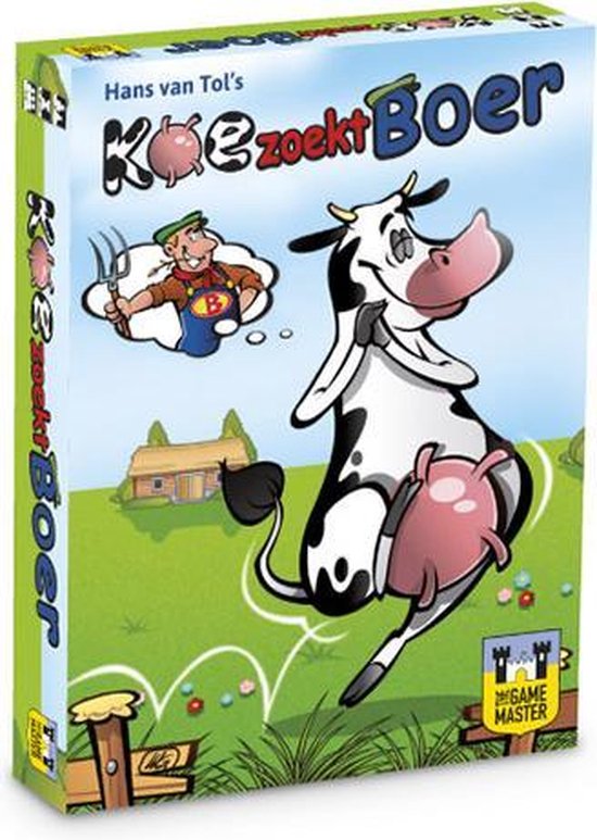 Afbeelding van het spel Koe zoekt Boer XL - The Game Master - kaartspel