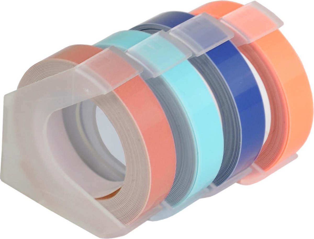 DESQ SET Lettertapes 9 mm - 8 stuks - 3mtr per rol thumbnail 3