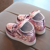 Fashion Kinderschoenen Klittenband / Roze / Sneaker / Kids / Meisjes / Lampjes / Glitters