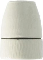 EDM - Lamphouder porselein - M10 - E27 - Wit