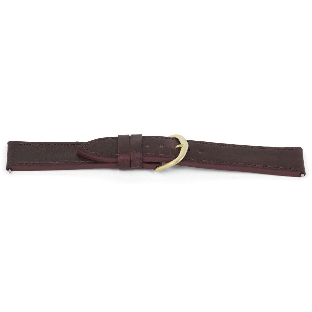 Horlogeband H802G Paars H79 Leder 22x20mm