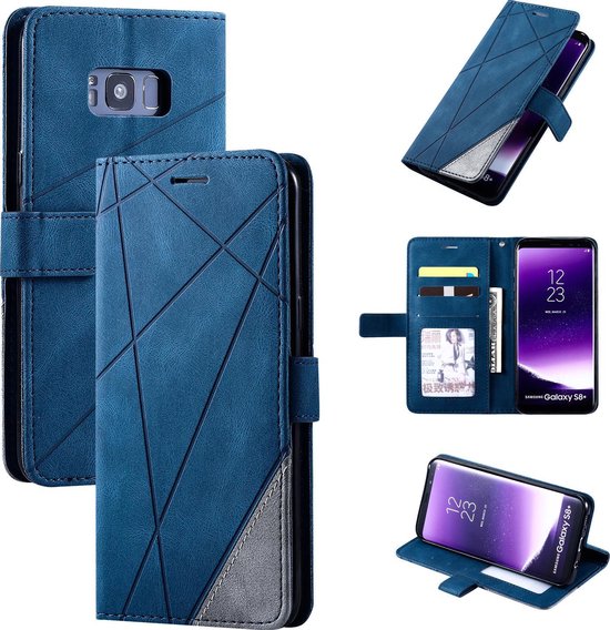 Book Case Samsung Galaxy S8+ (S8 Plus) | Hoogwaardig PU Leren Hoesje |  Lederen Wallet... | bol.com