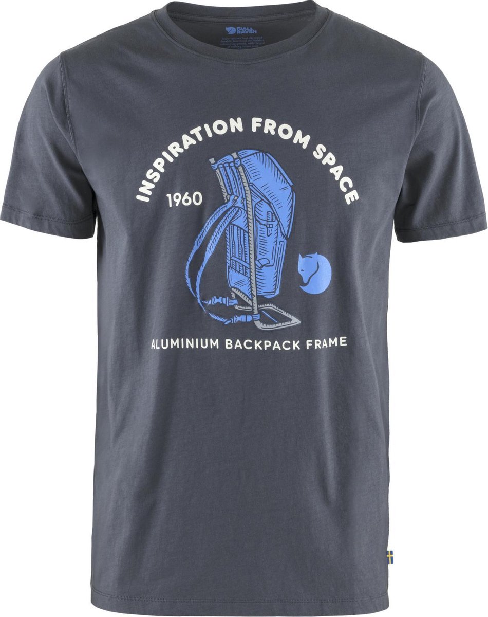 Fjallraven Space T-shirt Print M Blauw
