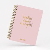 My pink planner + Stickers | zonder vaste datum