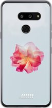LG G8 ThinQ Hoesje Transparant TPU Case - Rouge Floweret #ffffff