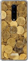 OnePlus 8 Hoesje Transparant TPU Case - Spare Change #ffffff