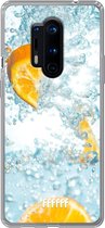 OnePlus 8 Pro Hoesje Transparant TPU Case - Lemon Fresh #ffffff