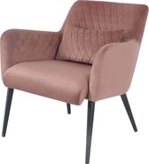 Fauteuil Rose met armleuningen Velvet