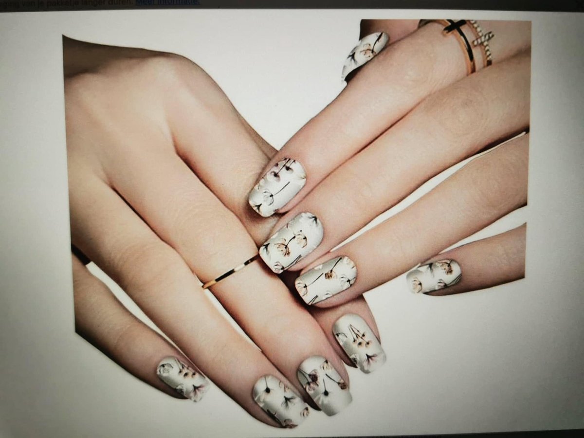 Goedkoopste Nail art nagel sticker kersenbloesem bloem bloesem