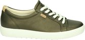 Ecco Soft 7 dames sneaker - Kaki - Maat 35