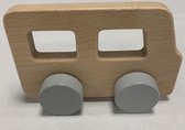 Playing Kids - Houten Auto Busje - vanaf 18 maanden - lengte 15 cm - hoogte 9 cm - breedte 4 cm