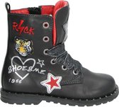 Shoesme Dessert Meisjes biker boot - Zwart  - Maat 27