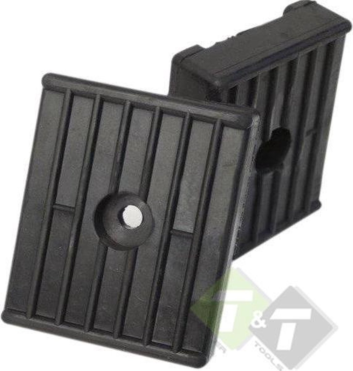 Stootkussen, bootrubber, stootrubber, stootbuffer 120mm x 100mm x 30mm (L x B x H)