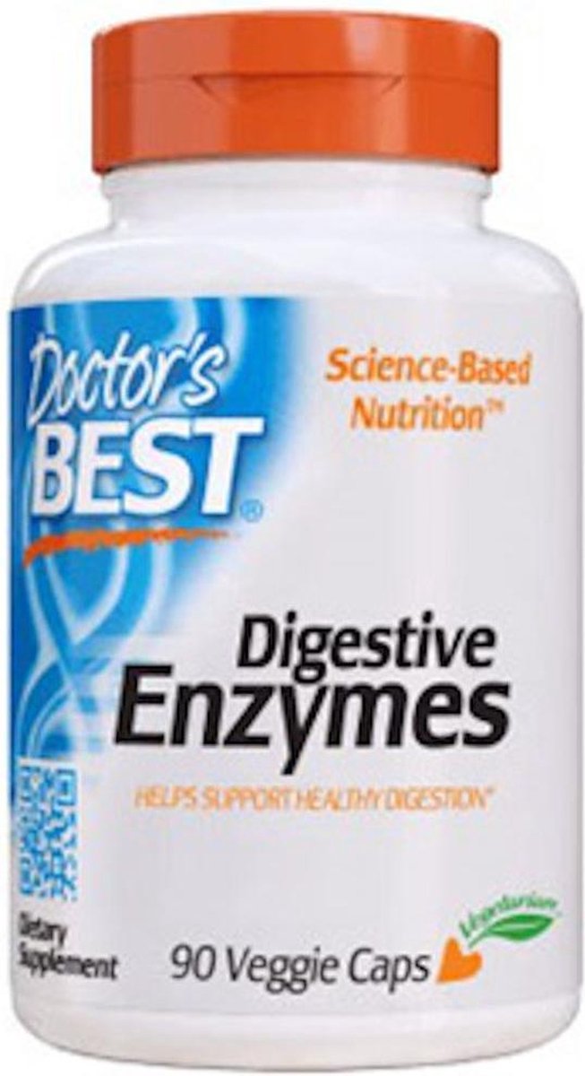 Doctor's Best Digestive Enzymes 90 vcaps bol