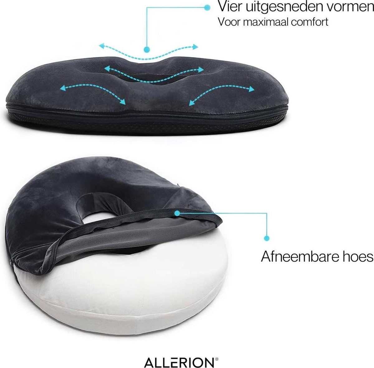 TYBYBB Orthopedisch zitkussen van geheugenvorm
