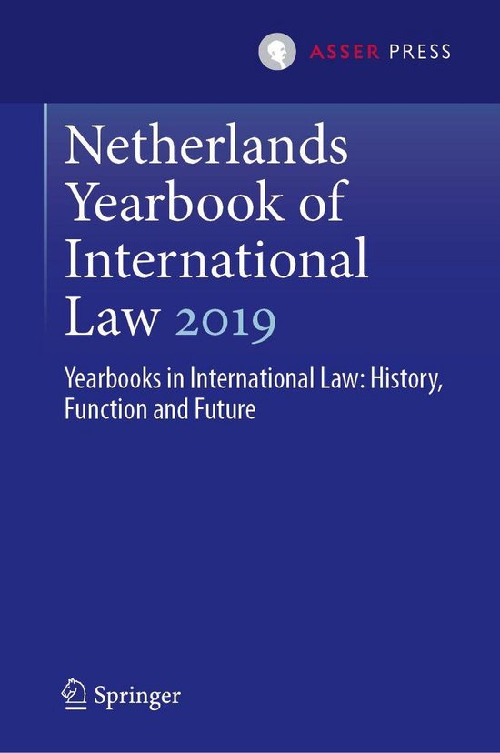 Netherlands Yearbook of International Law 50 - Netherlands Y ... - cover