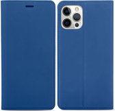iMoshion Slim Folio Book Case iPhone 12, iPhone 12 Pro hoesje - Donkerblauw