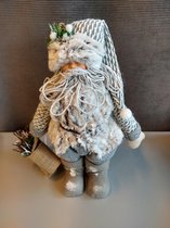 Kerstman wit groot
