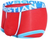 Andrew Christian CoolFlex Active Modal Boxer w/ Show-It Rood - MAAT S - Heren Ondergoed - Boxershort voor Man - Mannen Boxershort