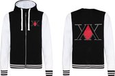 HUNTER X HUNTER - LOGO VARSITY MEN HOODIE - Zwart S