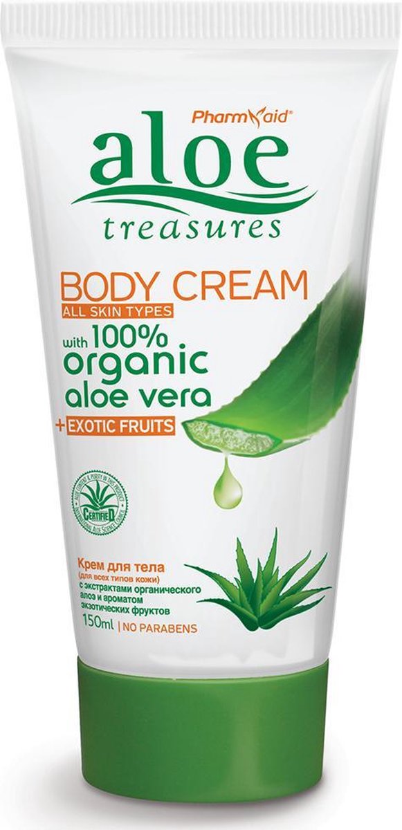 Goedkoopste Pharmaid Aloe Treasures Bodycreme Exotisch Fruit 150ml | All Skin | Moisturizer