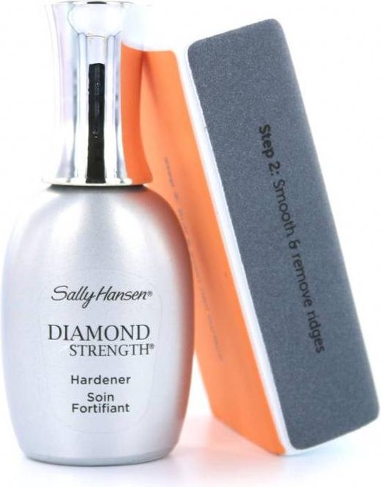 Sally Hansen Diamond Strength Instant Nail Hardener (met polijstblok) |  