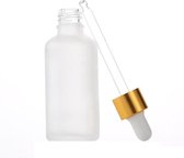 Flacon pipette en verre Doodadeals | 30 ml | Bouteille de mélange vide | 2 pièces | goutteur | aromathérapie