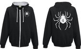 Hunter X Hunter - Hisoka Spider Zipped Men Hoodie - Zwart - L
