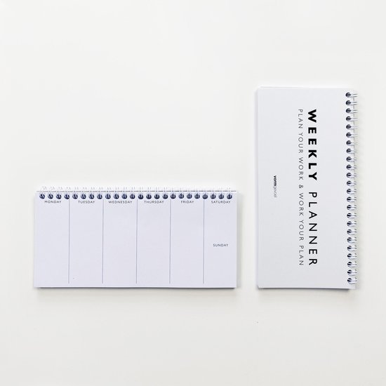 Weekly Planner small (10 x 21 cm) | Planning | Weekplanner