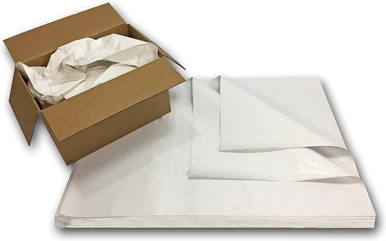 Premium Inpakpapier - 100 vellen - 1kg - 40 x 60 cm - Verhuisservice+ Verhuispapier - Verhuizen - Extra sterk Beschermpapier - Bescherm uw spullen - Verhuisservice+
