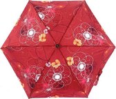 Doppler paraplu opvouwbaar Fiber Magic XS Barcelona donker rood