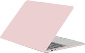 Macbook pro 13 inch retina 'touchbar' case van By Qubix - Pastel roze - Alleen geschikt voor Macbook Pro 13 inch met touchbar (model nummer: A1706 / A1708) - Eenvoudig te bevestigen macbook cover!