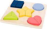Vormenstoof puzzel "Educatief" - FSC - Houten speelgoed vanaf 3 jaar