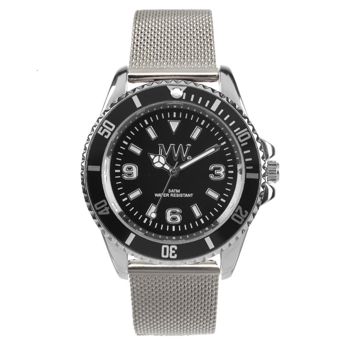 Meye Watch "007" Nato zwart horloge