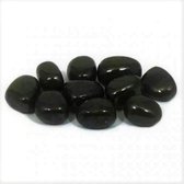 Shungite steen | edelsteen | gepolijst | zwart | beschermende werking