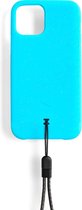 Lander Torrey case voor  iPhone 12 Mini - met polskoord - Blue Atoll