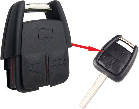 Specialist Gemaakt om te onthouden Bijproduct Autosleutel 3 knoppen HURSG8N behuizing geschikt voor Opel sleutel / Astra  / Combo /... | bol.com