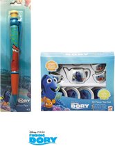 Finding Dory - Servies 10 delig - Disney Pixar - Jumbo pen 25 cm - Set van 2 - Dory - Vanaf 4 jaar