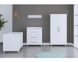 Product: Cabino Babykamer Stockholm 3-Delig, van het merk 