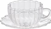 Bitossi Home I koffiekopjes met schotel I set/6 I Borosilicaatglas Collectie