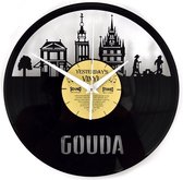 Vinyl Klok - Skyline Gouda - LP - Langspeelplaat - Met geschenkverpakking