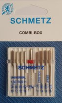 Assortiment de 9 aiguilles Combi-Box Schmetz