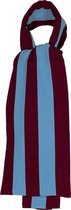 OXFOX Scarves Hammers - University College - Heren/Dames/Unisex Sjaal - Maroon Lichtblauw - Alle maten