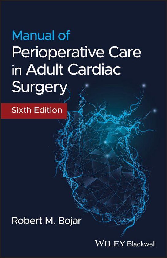 Manual of Perioperative Care in Adult Cardiac Surgery - cover